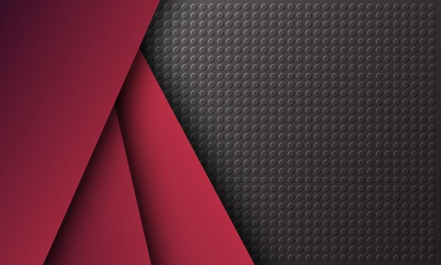 Abstract dark purple background vector overlap layer on dark space for background design.