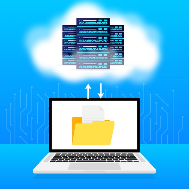 abstract data center transport abstract vector background vector template