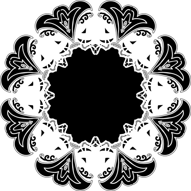 Abstract decorative mandala