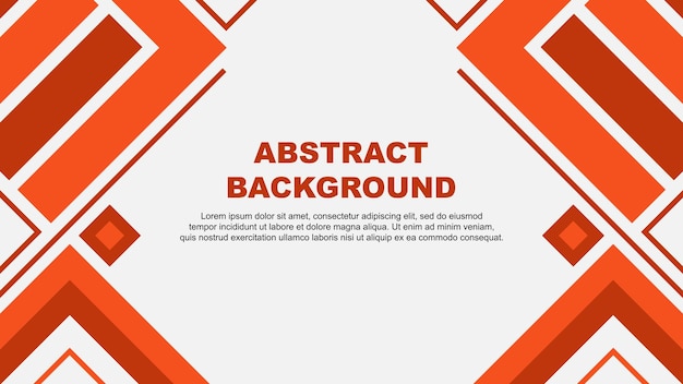Abstract Deep Orange Background Design Template Abstract Banner Wallpaper Vector Illustration Deep Orange Flag