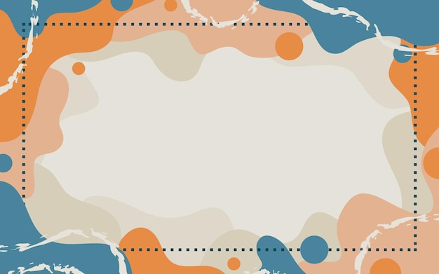 Abstract doodle minimalist background