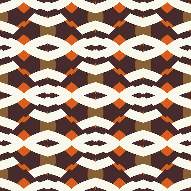 abstract fantasy geometric seamless pattern with different shapes. mosaic, tile background.
