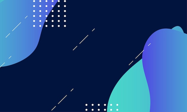 abstract fluid background with colorful gradient