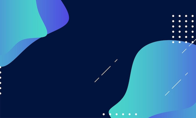 abstract fluid background with colorful gradient