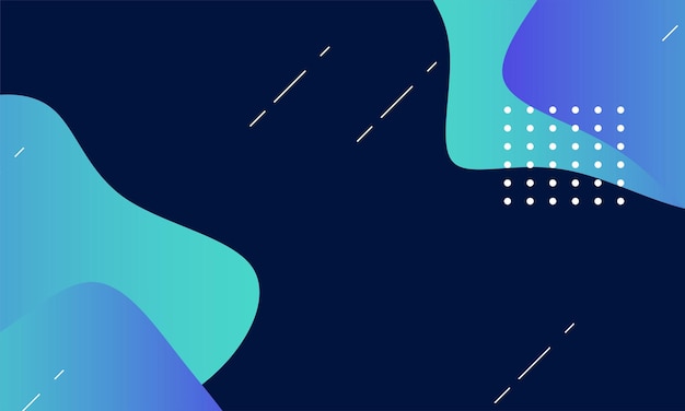 abstract fluid background with colorful gradient