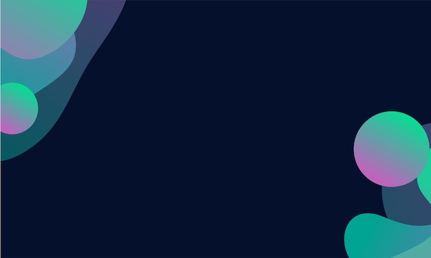 abstract fluid background with colorful gradient