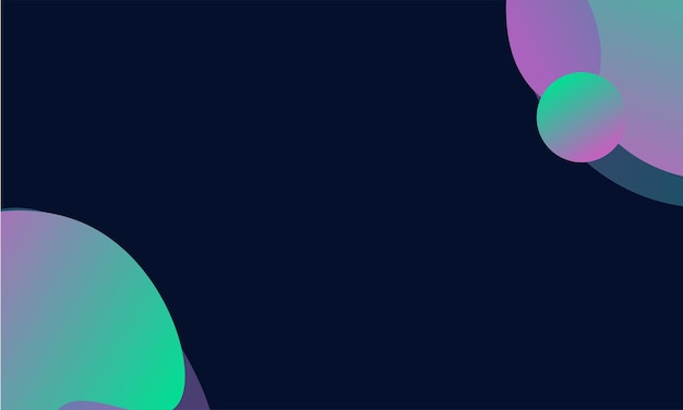 abstract fluid background with colorful gradient