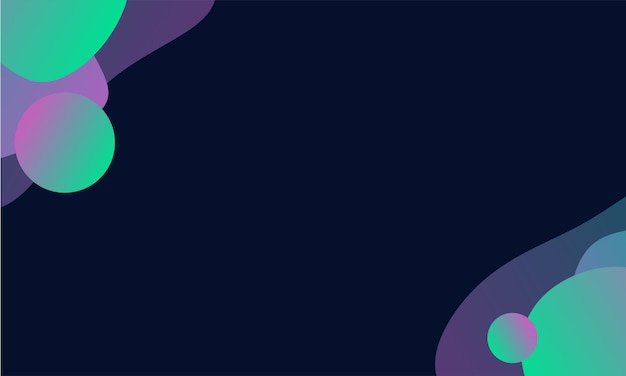 abstract fluid background with colorful gradient