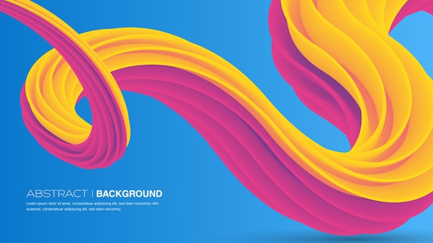 Abstract fluid style background