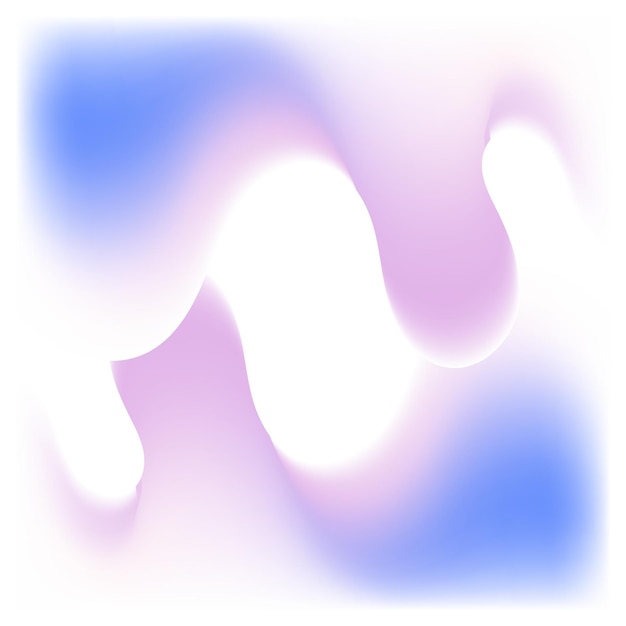 Abstract Fluid Wave in Pastel Colors