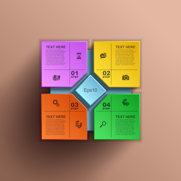 Abstract geometric background, web element design, website