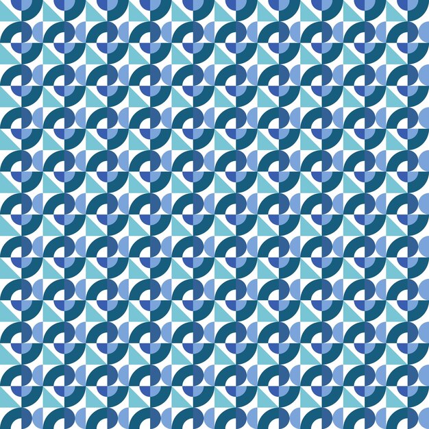 abstract geometric pattern blue color