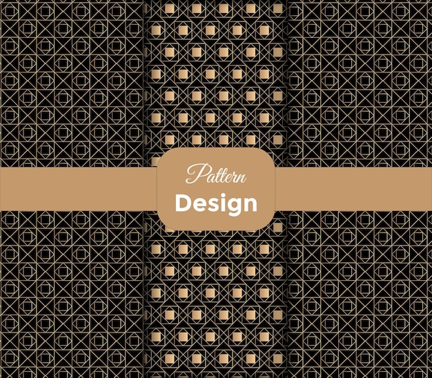 abstract geometric pattern design template
