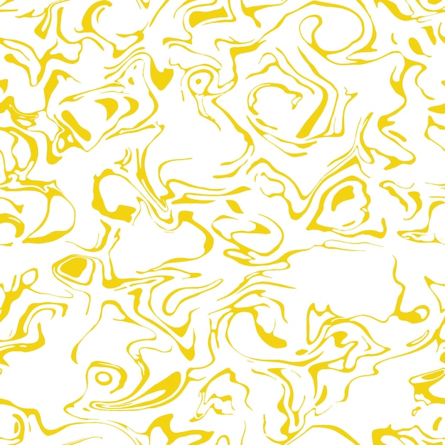 abstract geometric seamless pattern curved round shapes outline drawn rings simple modern ornamen