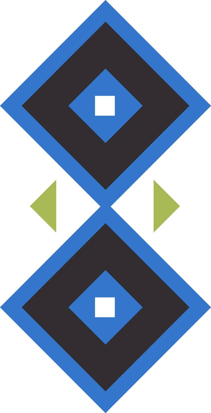 Vector abstract geometric squares pattern
