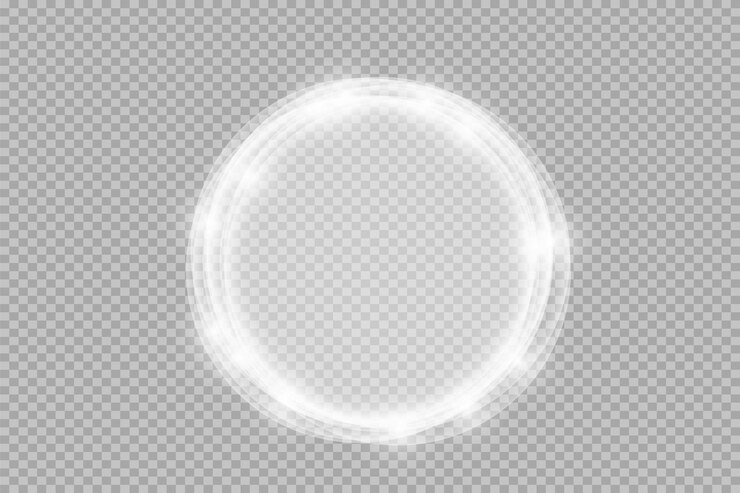 Abstract glowing circle elegant illuminated light ring