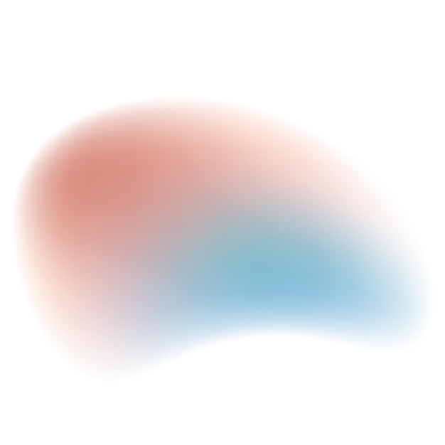 abstract gradient blob for creative applications