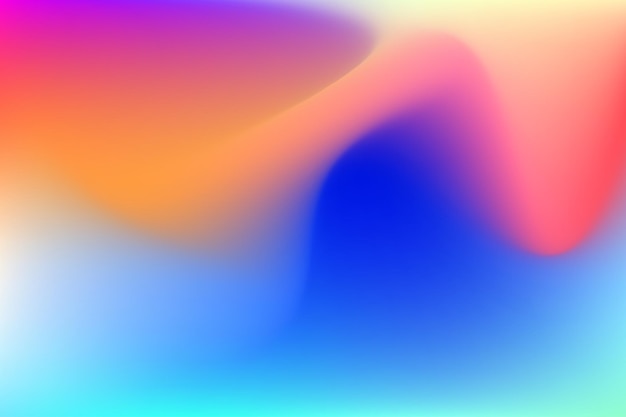 Abstract gradient fluid wallpaper