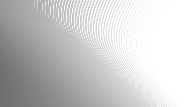 Abstract gray wave lines pattern on white background design image wallpaper