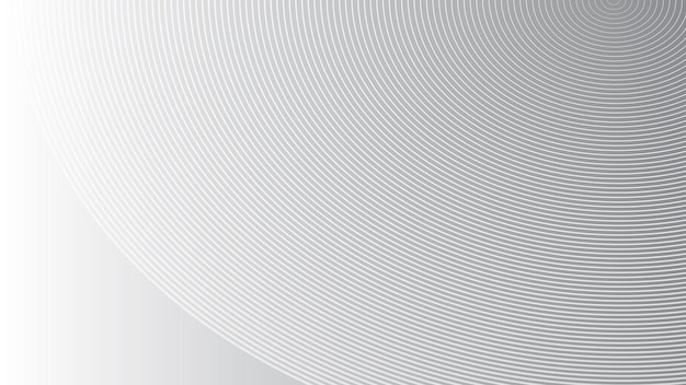 Abstract grey line circle with gradient for backdrop or presentation