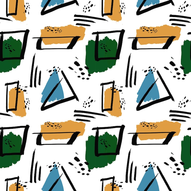 Vector abstract grunge seamless pattern