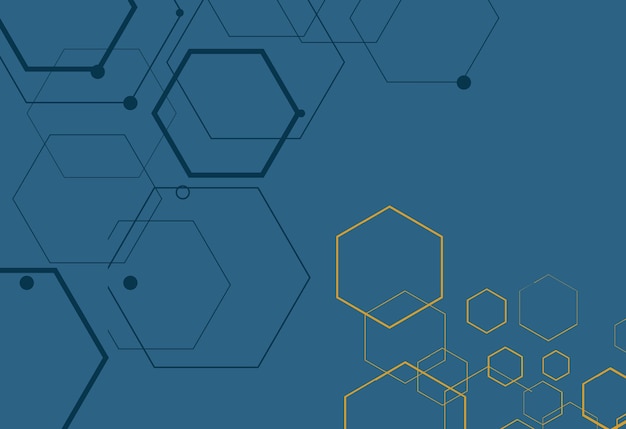 Abstract Hexagon Pattern