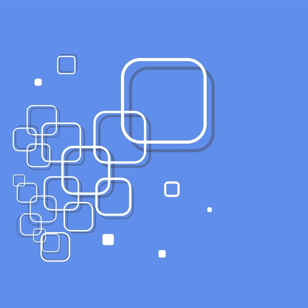 ABSTRACT ILLUSTRATION OF BOX MOTIF BACKGROUND
