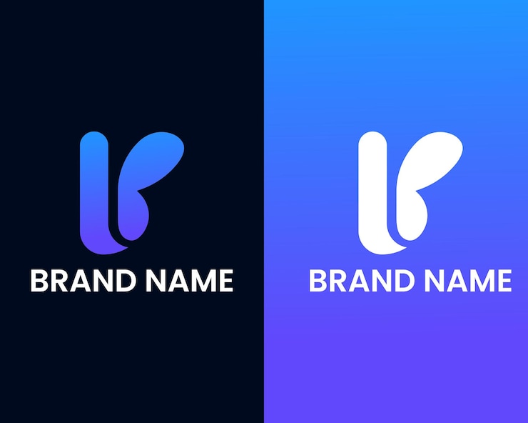 Vector abstract letter lb logo design vector
