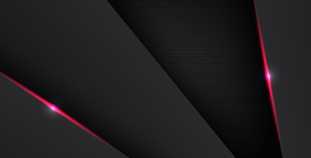 abstract light red black space frame layout design tech triangle concept gray texture background