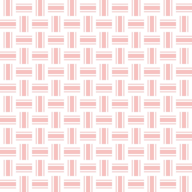 Abstract Linen Stripes Vector Geometric Seamless Pattern Minimal Knitted Look Trendy Fashion Colors