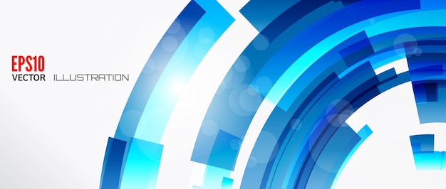 Abstract lines background with colored elements banner lines wave