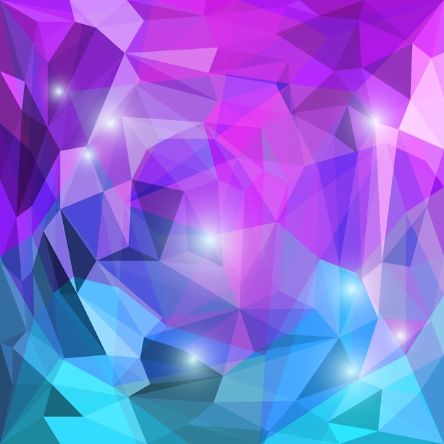abstract low poly polygonal pattern background templat