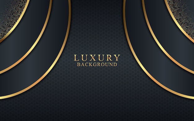 Abstract luxury with golden element.