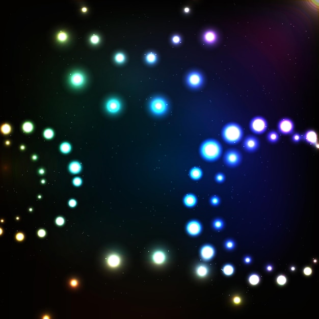 Abstract Magic Light Background Vector Illustration EPS10
