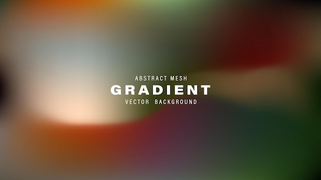 Abstract Mesh Gradient Vector Background Design Illustration