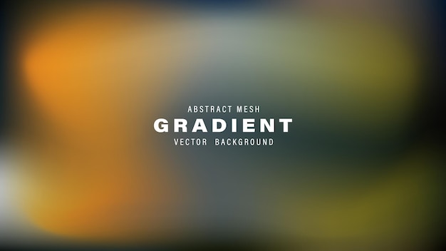 Abstract Mesh Gradient Vector Background Design Template Blurry