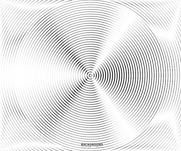 abstract metallic circles design background