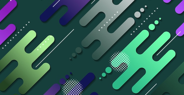 abstract minimal geometric shape background with gradient