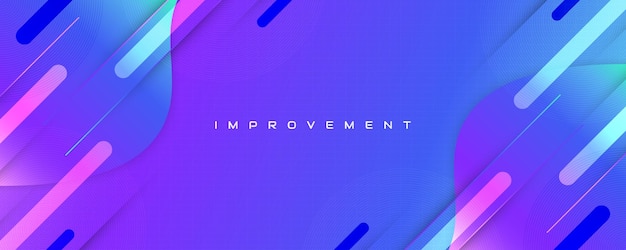 abstract modern and colorful gradient background vibrant creative banner vector design