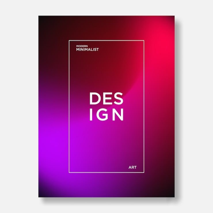 Vector abstract modern background