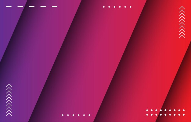 abstract modern minimalist gradient background with memphis element