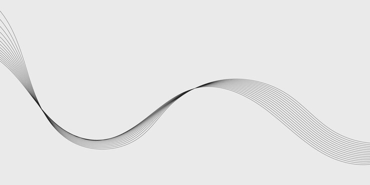 Abstract modern vector background curved vector illustration