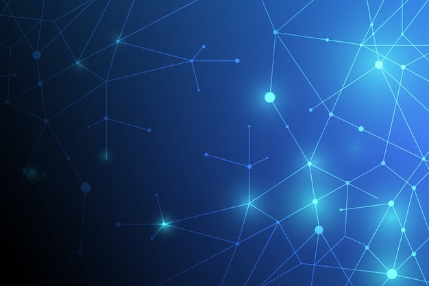 abstract network technology background