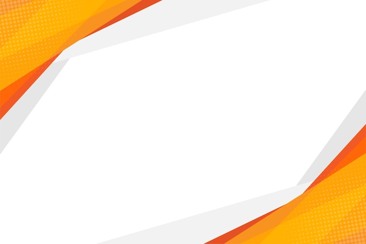 Vector abstract orange background flat geometric gradation style