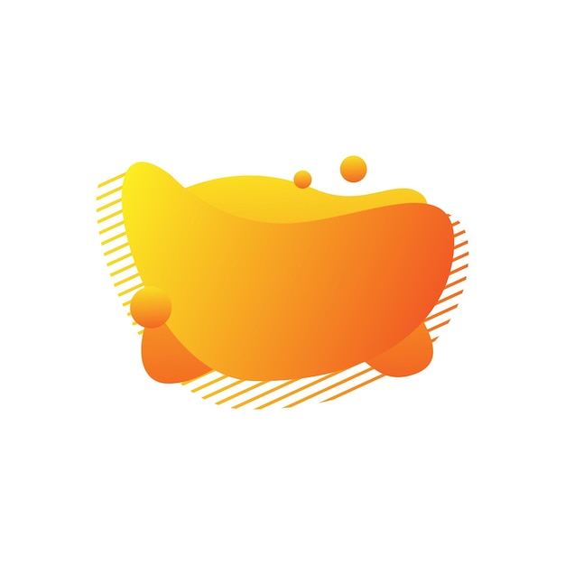 abstract orange colors frame modern banners