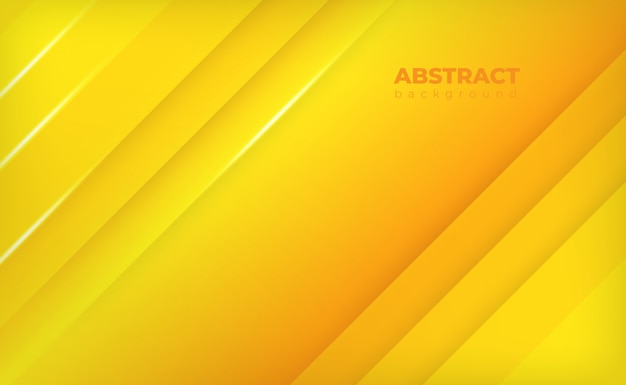 Abstract orange geometric shape futuristic background