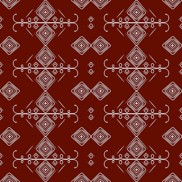 abstract ornament pattern on brown background. unique, elegant, repeat and line style