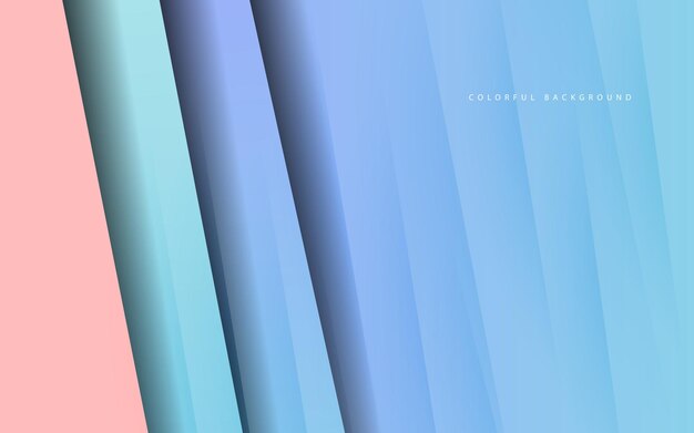 abstract overlap layer background vector