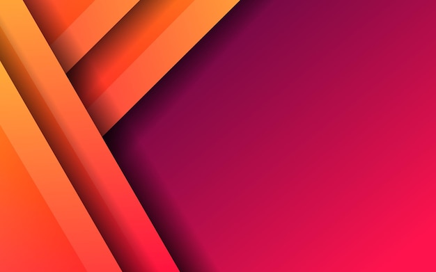 abstract overlap layer gradient color background vector