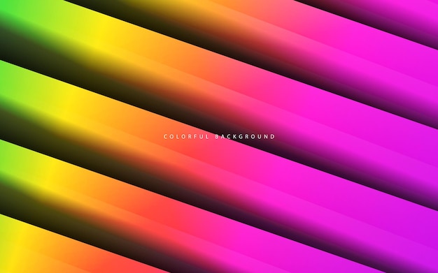 Abstract overlap layer gradient orange pink color background